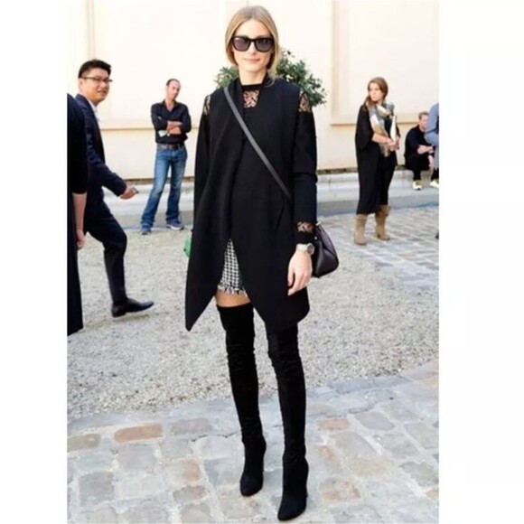 Aquazzura All I Need Over the Knee Stiletto black Boots size 36 - Picture 6 of 16